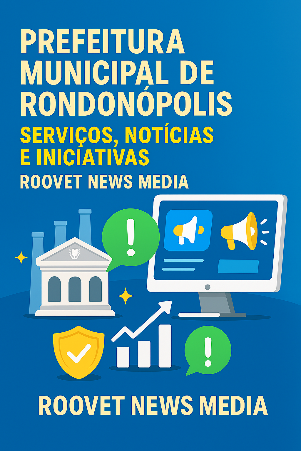 Prefeitura Municipal de Rondonópolis: Serviços, Notícias e Iniciativas - Roovet News Media